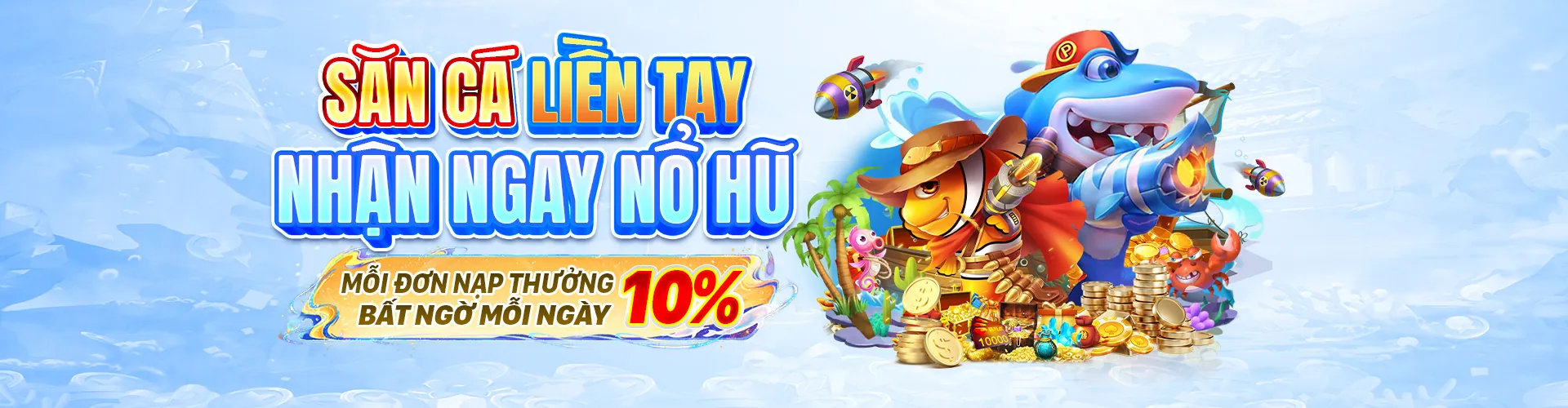 Giao diện game Bắn Cá Gamebet